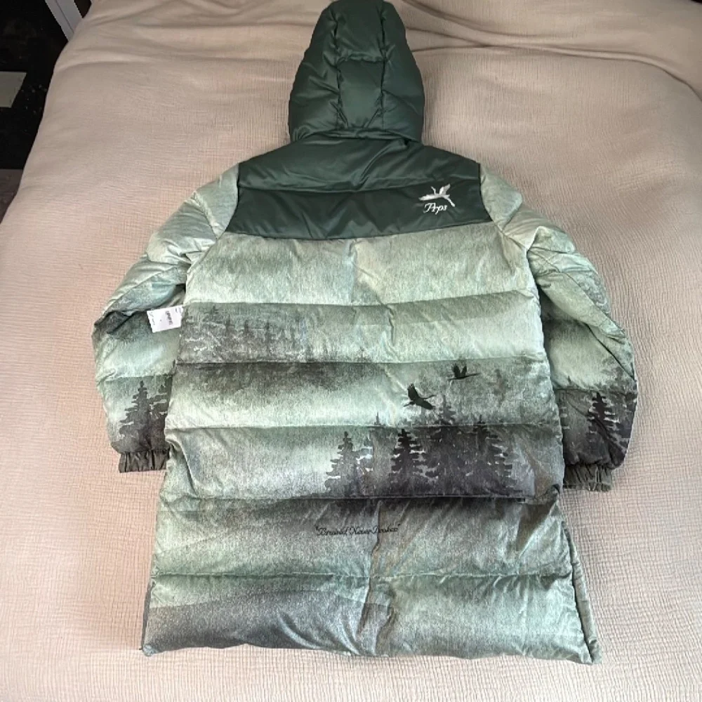 NWT‎ PRPS Le Brins Parka Jacket Puffer Hooded Hunting Outdoors Down Fill $450
